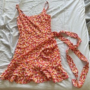 COTTAGE HILL MINI DRESS PINK FLORAL